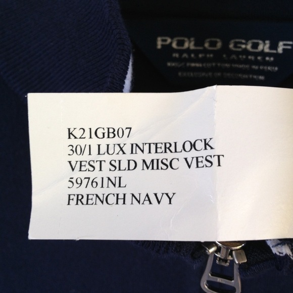 Polo Ralph Lauren Pima Cotton Golf Sweater Size M - Picture 7 of 8